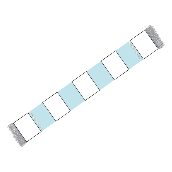 Sciarpa tubolare classica